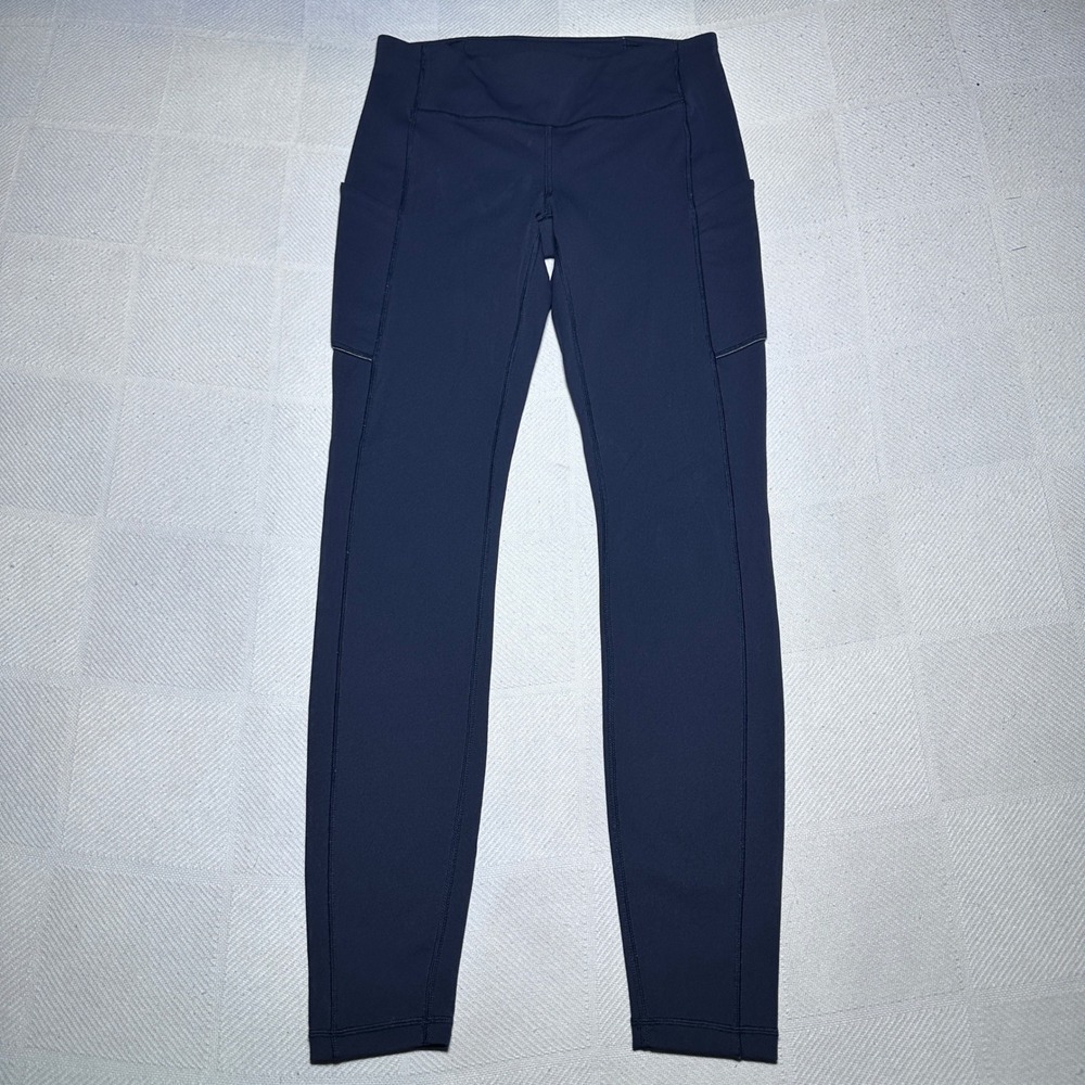 Lululemon Speed Up Tight Womens 6 Full On Luxtreme 28" Leggings Midnight Navy